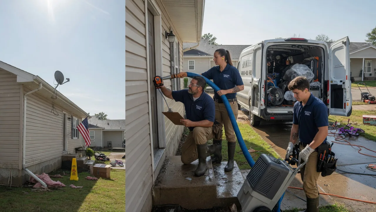 Ceiling Water Damage Restoration in Abrams, WI near me